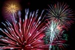 Fireworks In The Adirondack Mountains