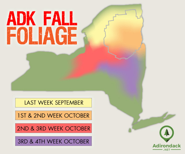 Adirondack Fall Foliage Report Learn When To Visit